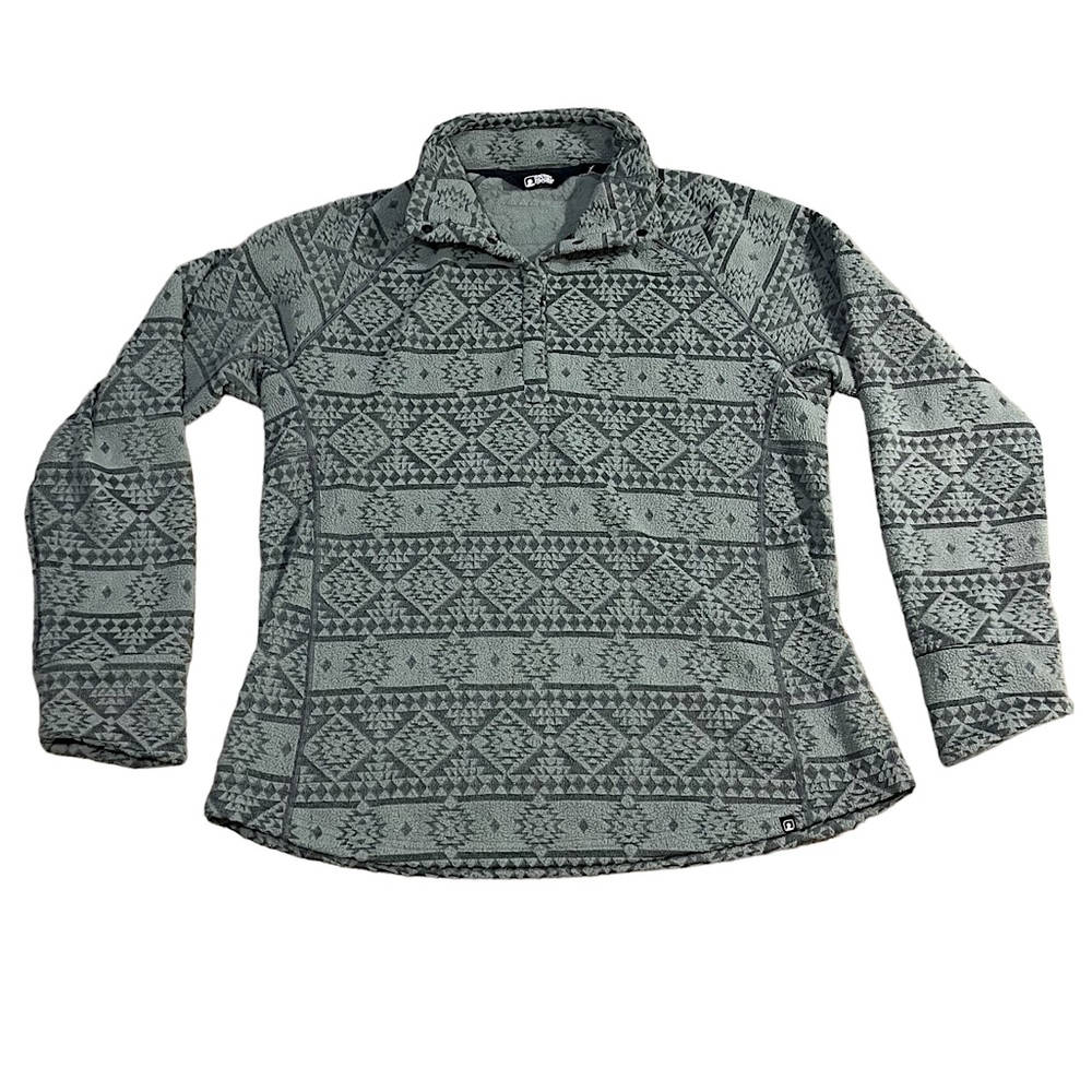 EMS pullover snap t sweater